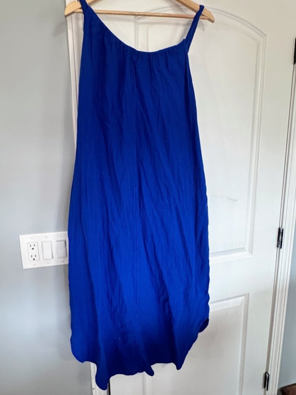 Old Navy Royal Blue Maxi Dress — Large
